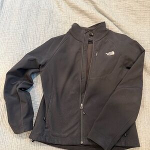 The North Face Charcoal Softshell Jacket